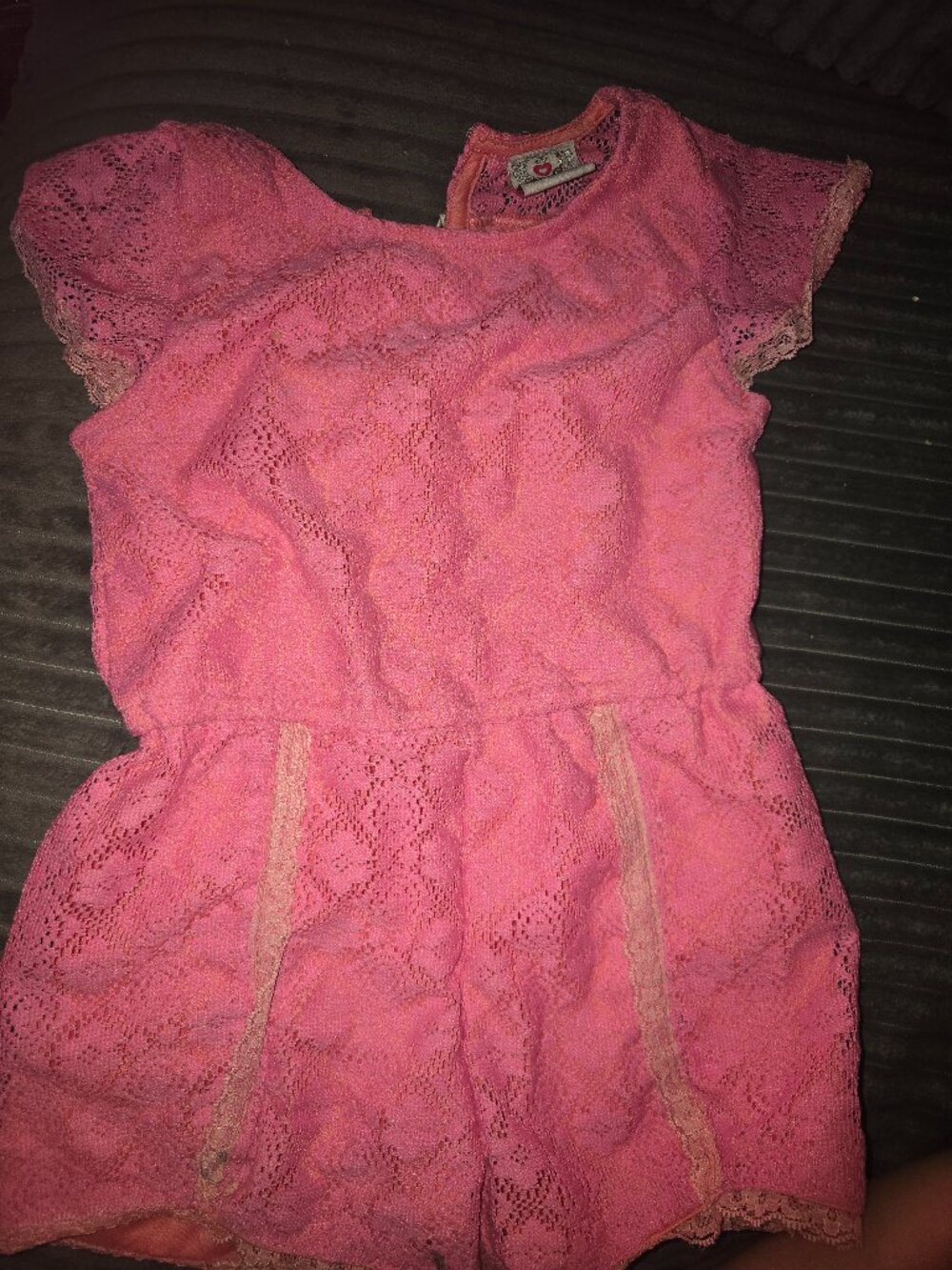 Pink romper